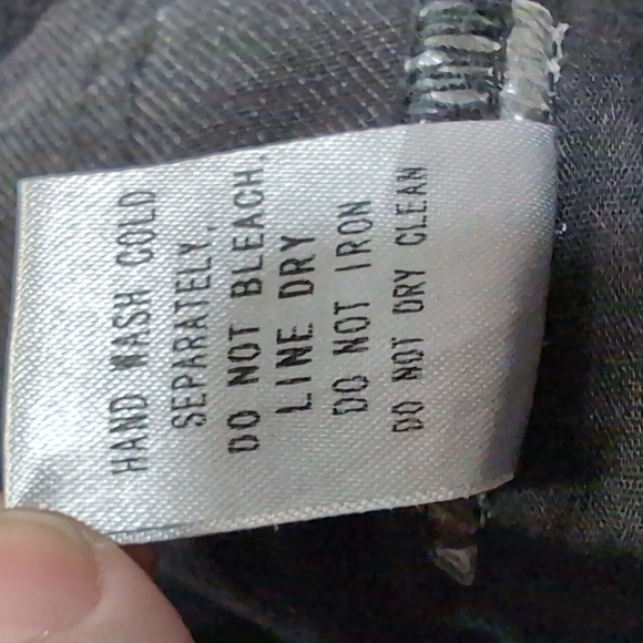 Signature8 Distressed Denim Shorts Size Small Black - Picture 8 of 10